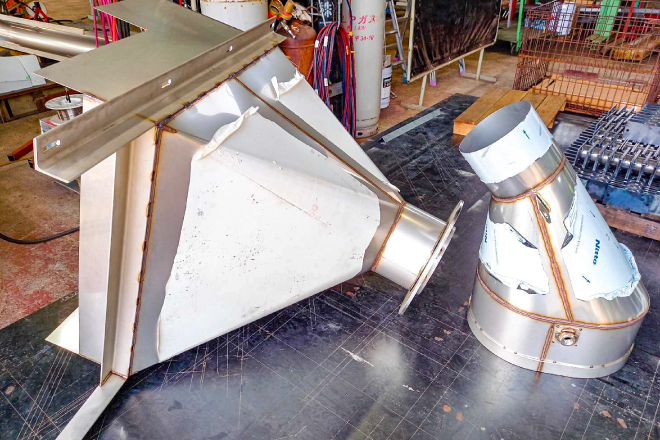 角丸・円錐ホッパー